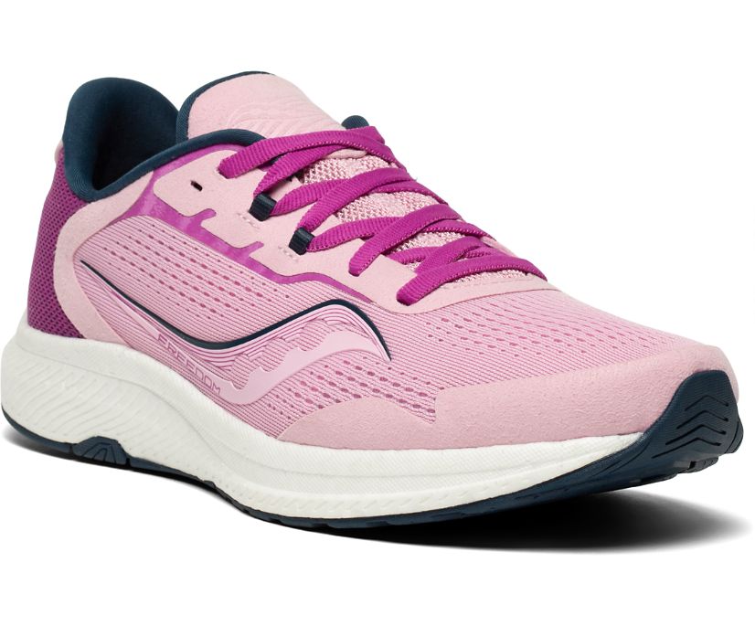 Saucony Freedom 4 Women's Running Shoes Pink / Purple | Canada 132WNBY